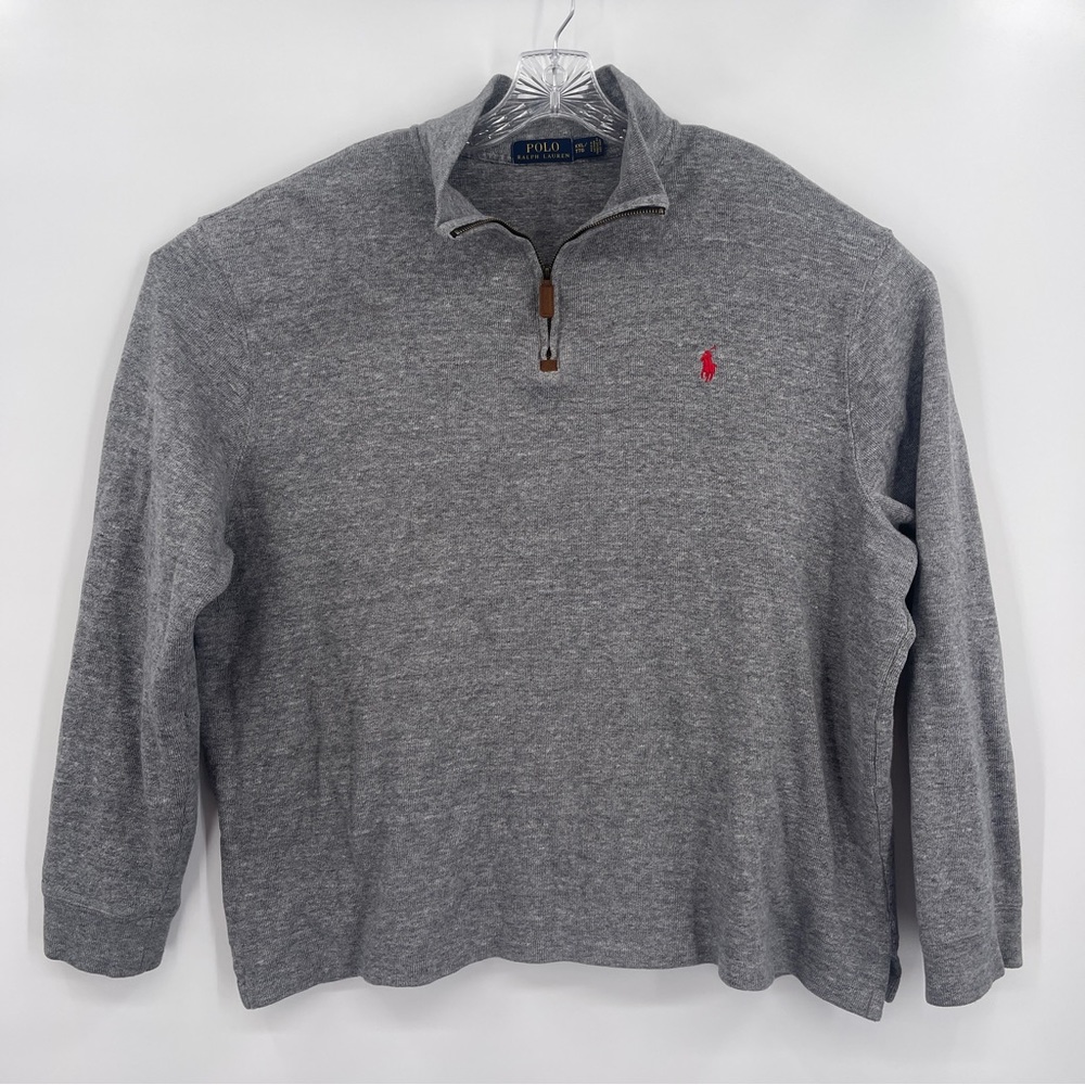 Polo by Ralph Lauren Men's 1/4 Zip Pullover Sweater Men’s Size XXL